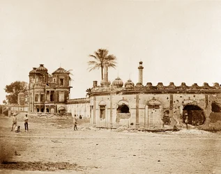 El Secundra Bagh mostrando la brecha de la puerta, Lucknow